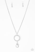 Load image into Gallery viewer, Straight To The Top - White Lanyard