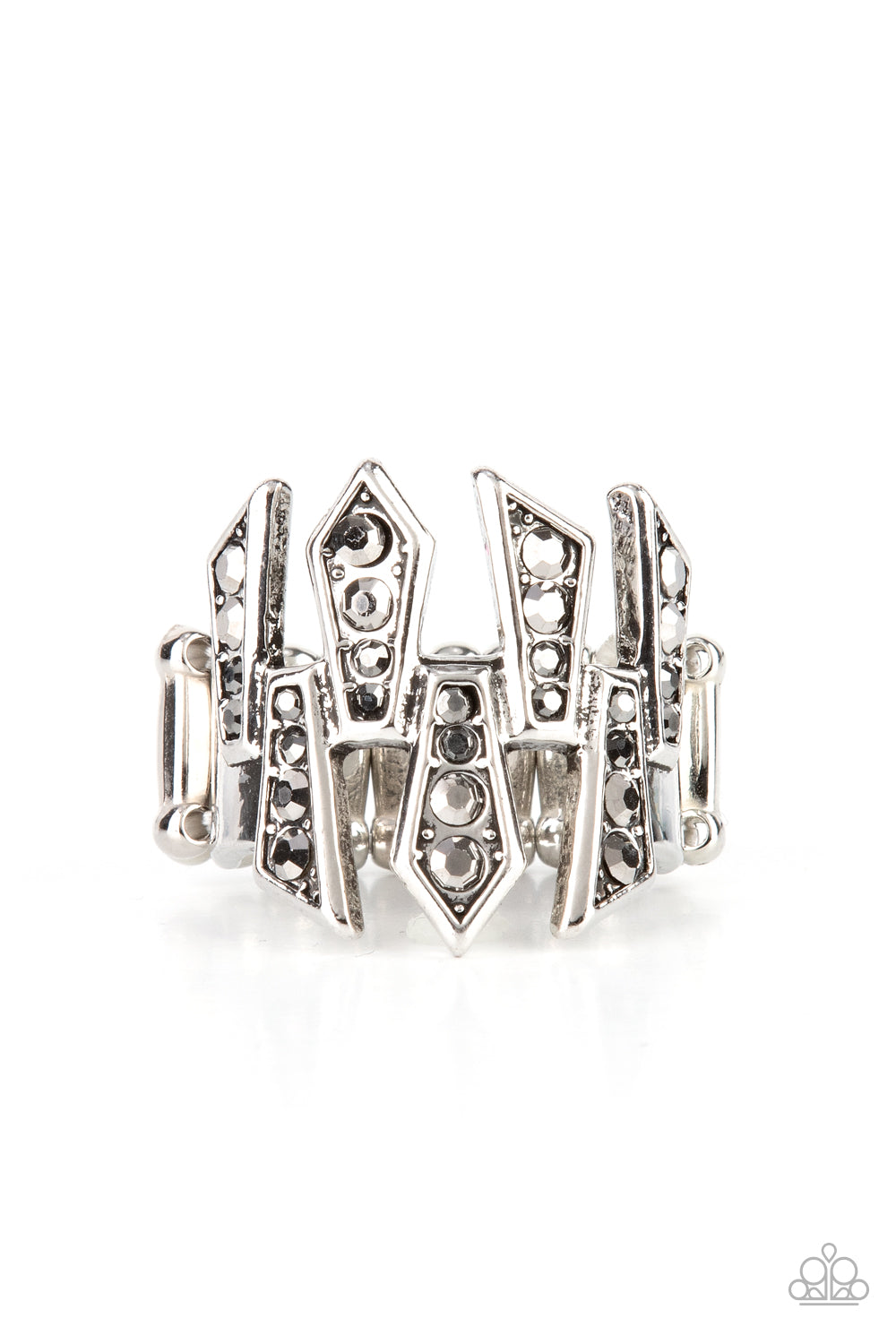 Juxtaposed Jewels - Silver